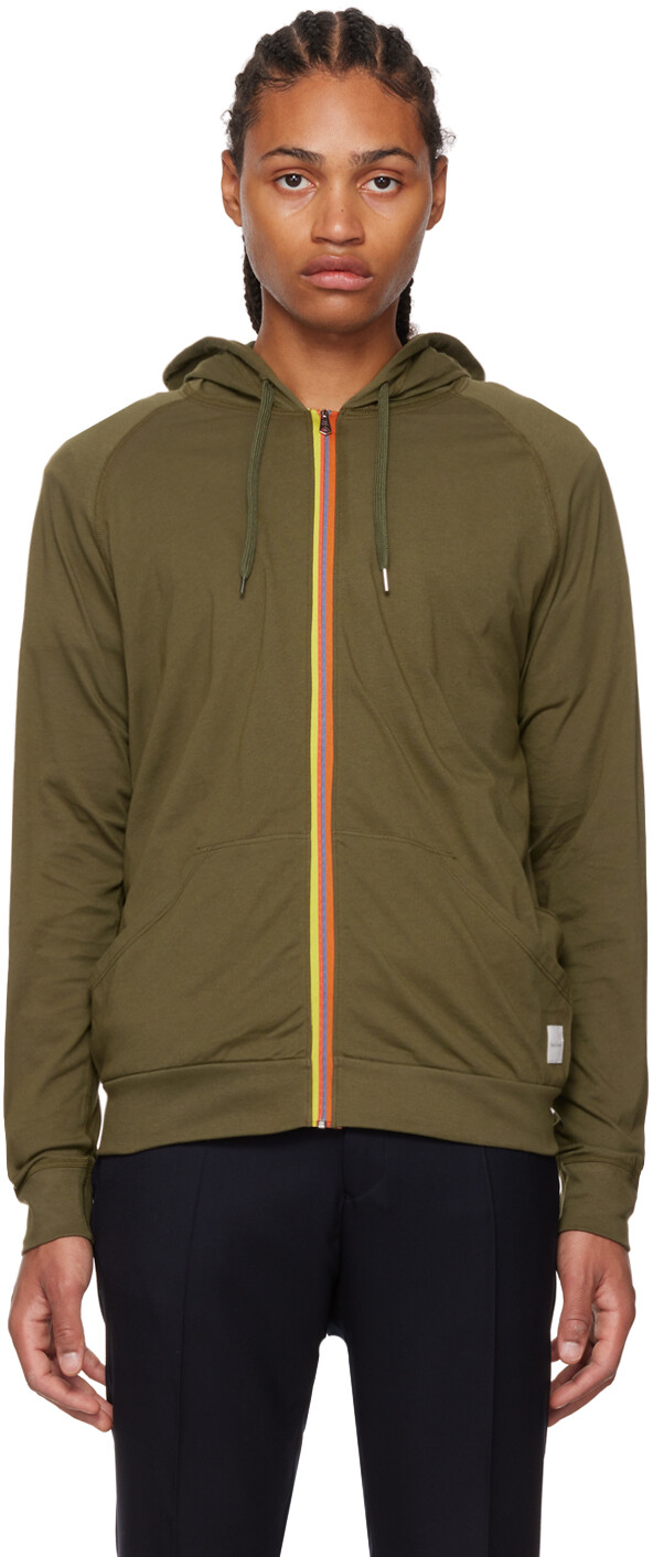 

Худи цвета хаки Lounge Paul Smith