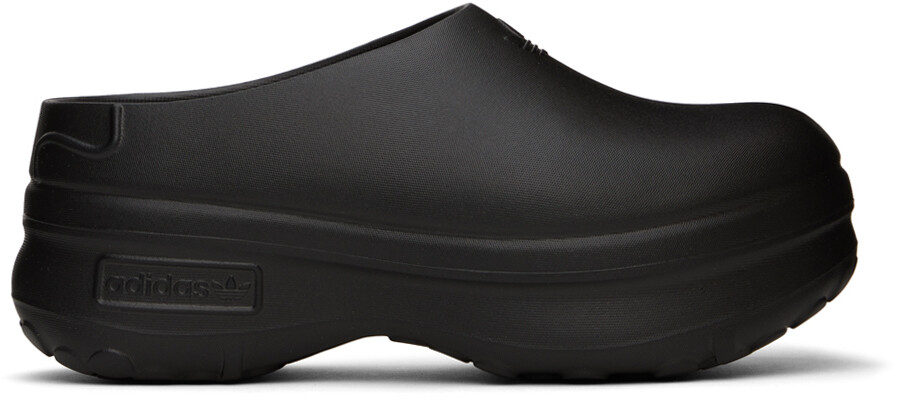 

Черные сандалии Adifom Stan Smith Adidas Originals