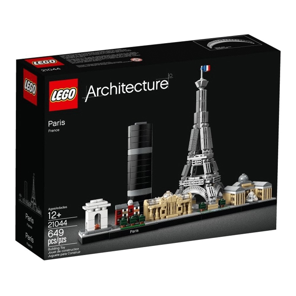 Конструктор LEGO Architecture Париж 21044, 649 деталей конструктор lego architecture 21024 лувр 695 дет