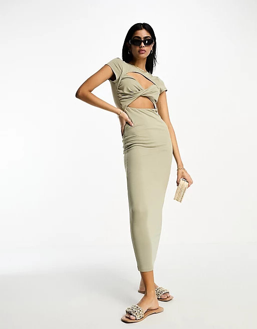 

Платье-миди Asos, зеленый
