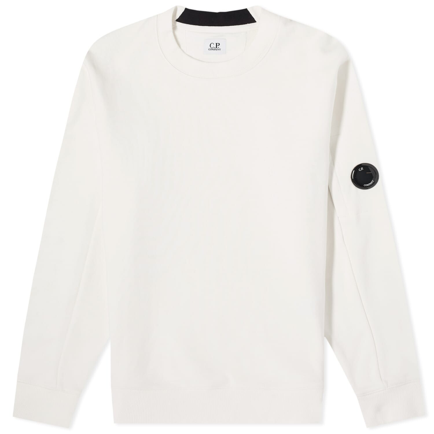 

Свитшот C.P. Company Diagonal Fleece Lens, белый