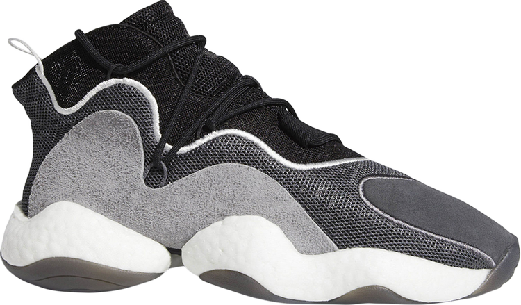 Кроссовки Adidas Crazy BYW 'Black Grey', черный - фото