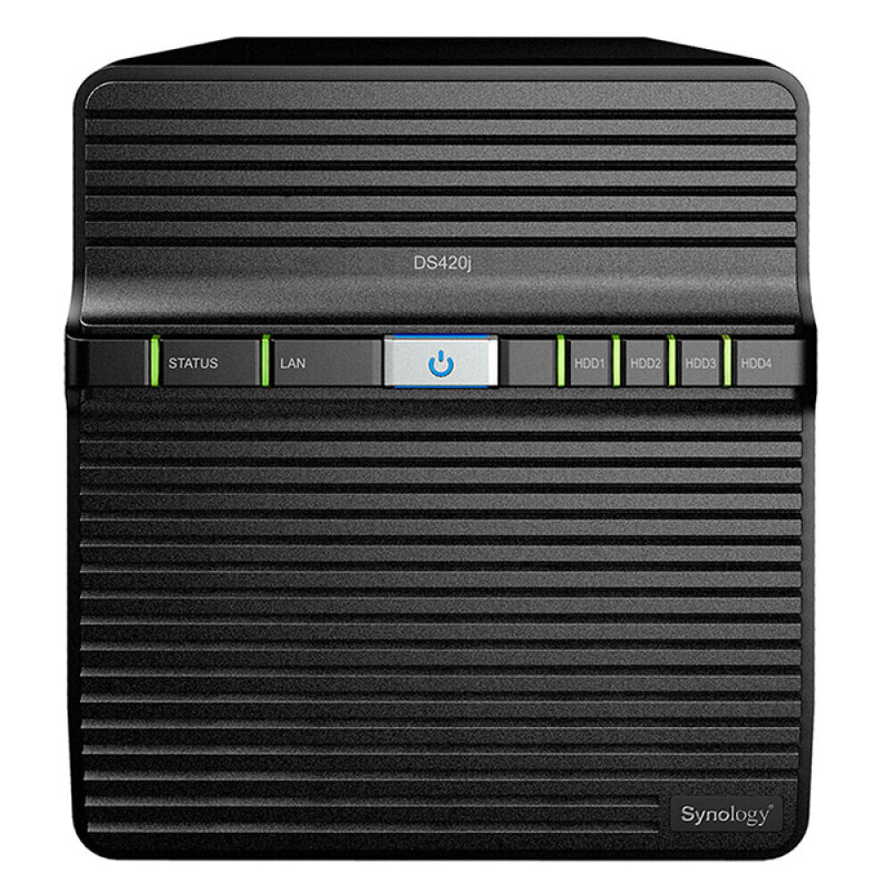 

Сетевое хранилище Synology DS420J 4-дисковое c Toshiba 4T HDWG440