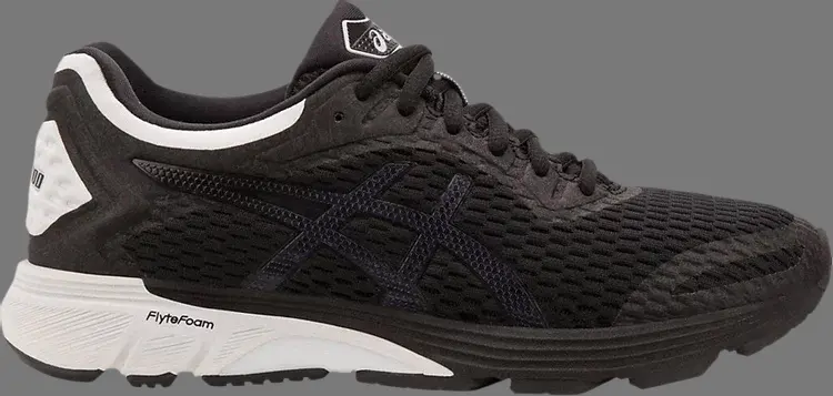 

Кроссовки wmns gt 4000 wide 'black glacier grey' Asics, черный