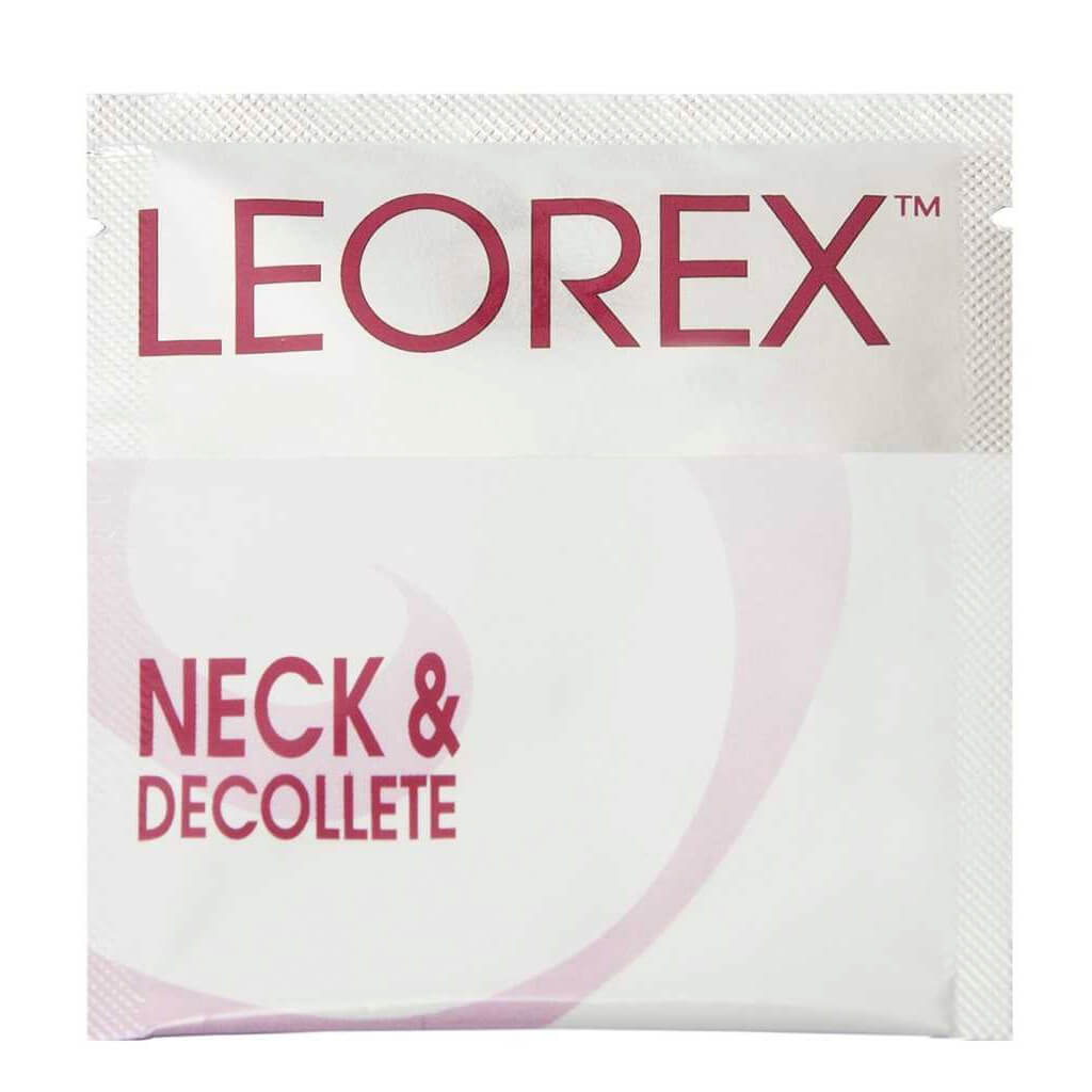 Бустер (маска) для шеи и зоны декольте Leorex Neck  Decollete, 30 сашетов