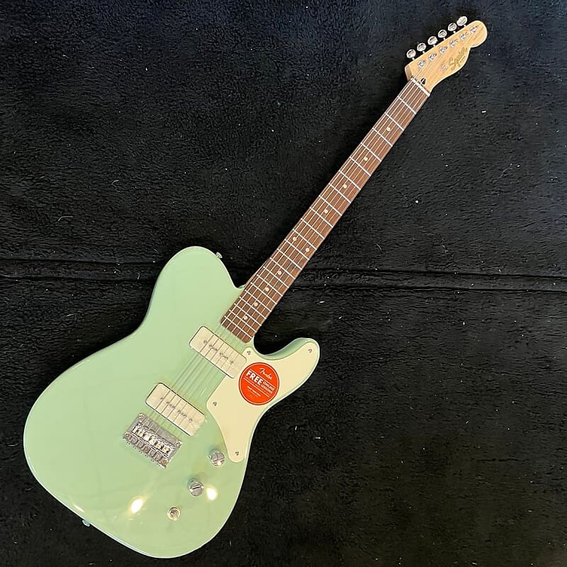 

Fender Squier Paranormal Baritone Cabronita Telecaster Surf Green CYKL21003474 (7 фунтов 6,8 унции)