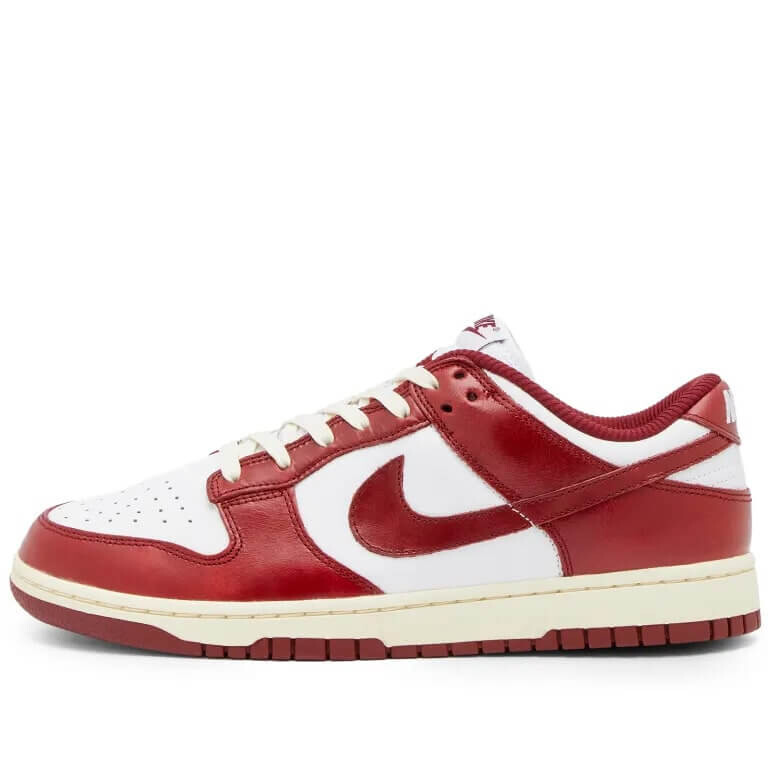 

Кроссовки Nike Dunk Low PRM W, белый/красный/бежевый