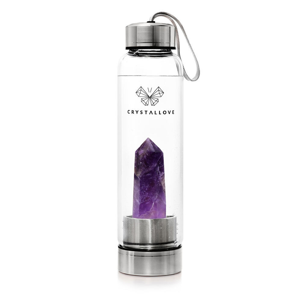 

Бутылка для воды CrystalLove Crystal Collection с серебряным аметистом
