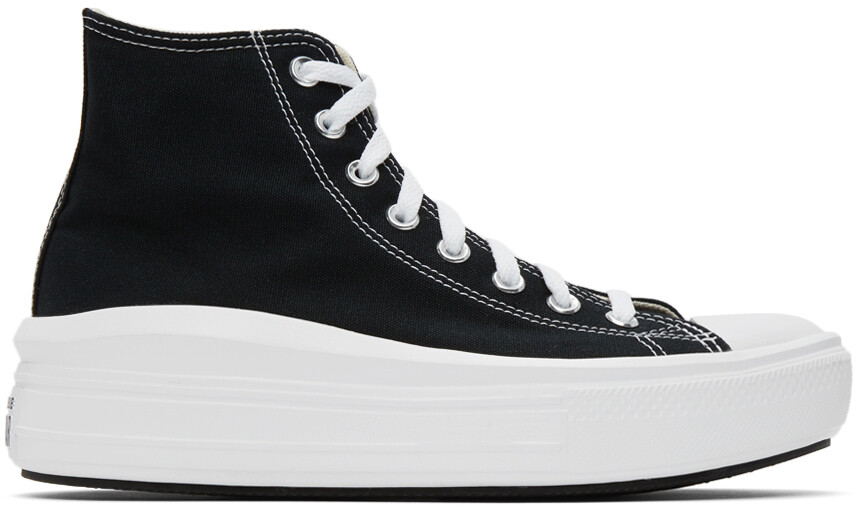 

Черно-белые высокие кеды Chuck Taylor All Star Move Converse