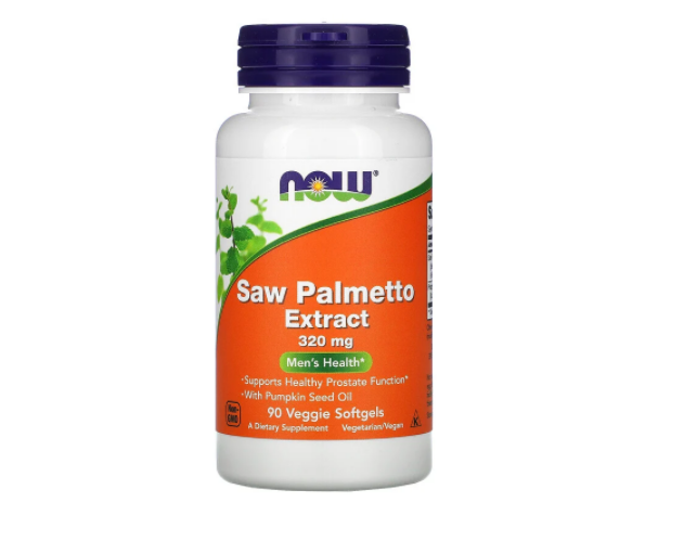 Экстракт пальмы сереноа NOW Foods 320 мг, 90 растительных капсул