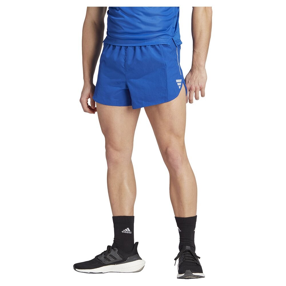 

Шорты adidas Own The Run Split, синий
