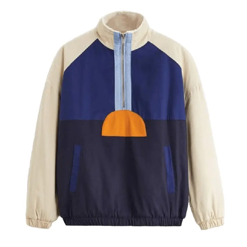Куртка Zara Colour Block Pouch, синий