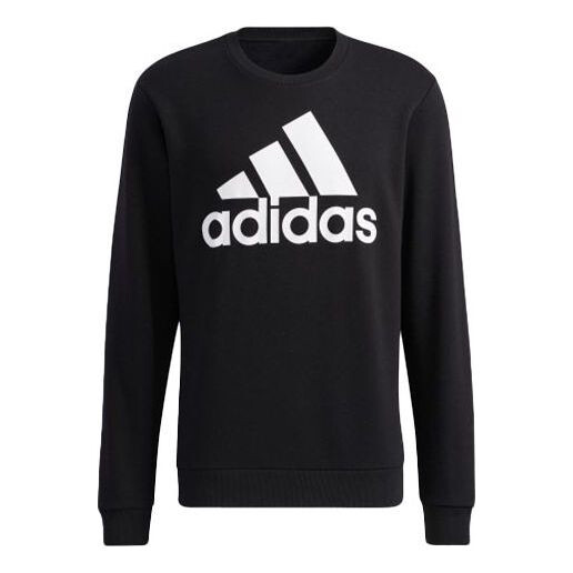 

Толстовка Adidas Bl Fl Swt Large Logo Printing Sports Pullover Black, Черный