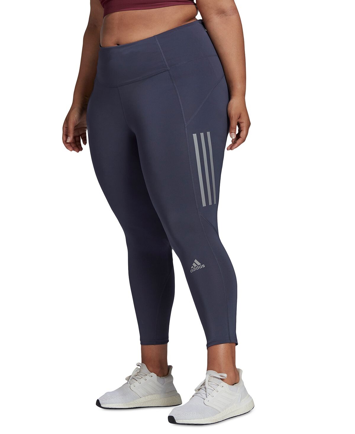 

Колготки больших размеров own the run 7/8 adidas, мульти