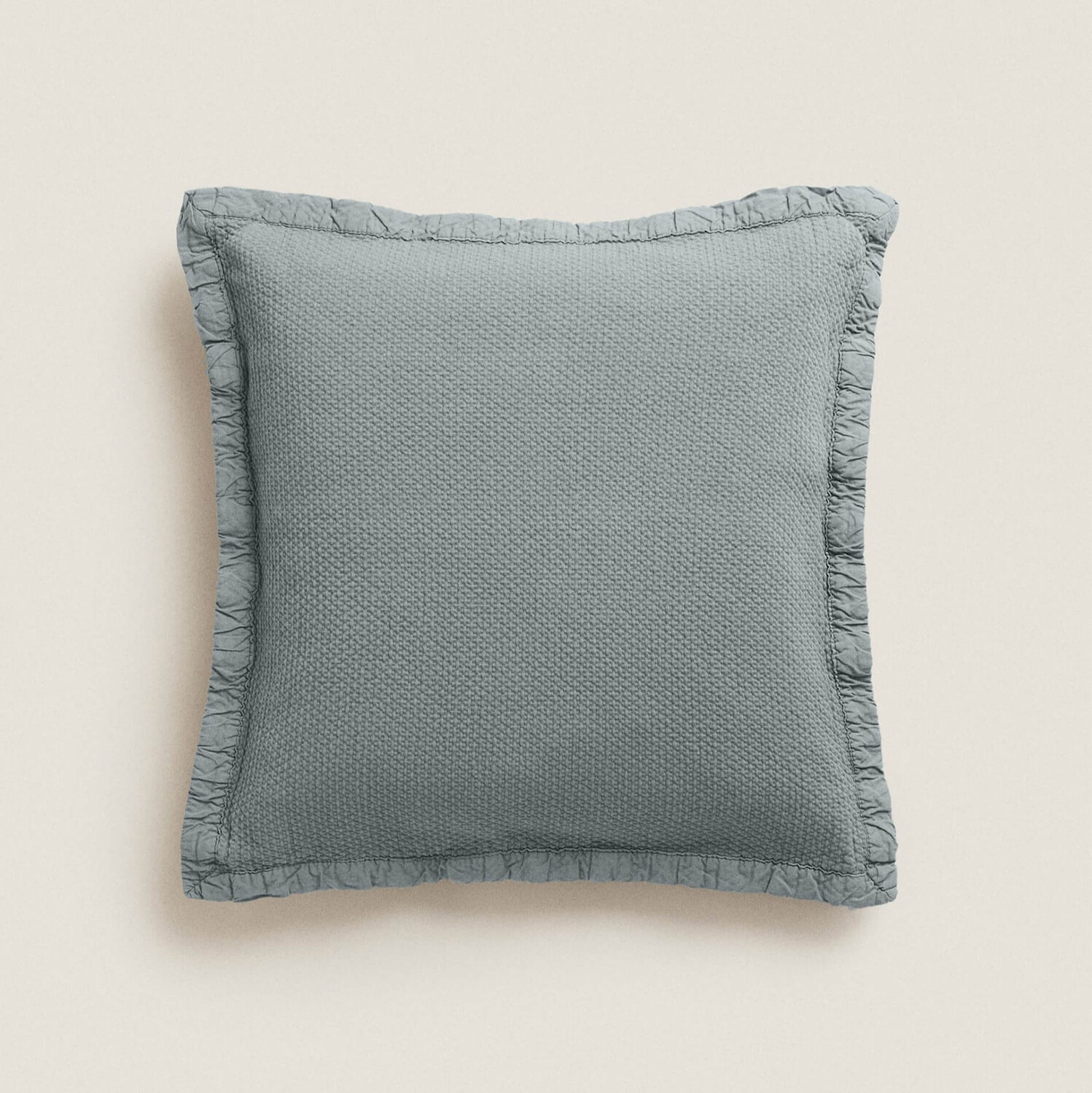 

Чехол на подушку Zara Home Cotton Cushion, серый