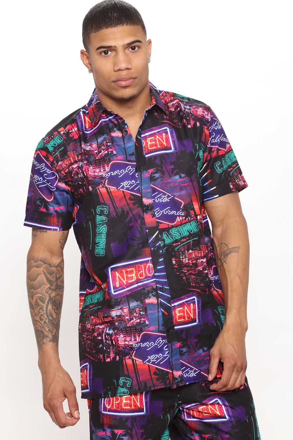 

Рубашка Fashion Nova D2195X2306, разноцветный