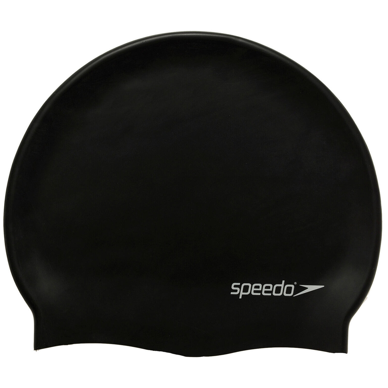 

Шапочка для плавания Speedo Flat Sil Cap P12, черный / черный / черный