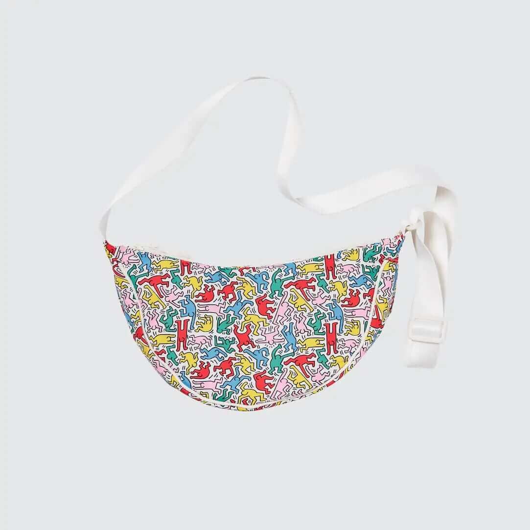 

Сумка Uniqlo Keith Haring Ut Round Mini, белый