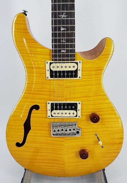 

Paul Reed Smith PRS SE Custom 22 Semi Hollow Santana Yellow Серийный номер: D07220