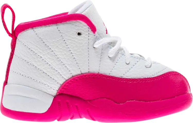 

Кроссовки Air Jordan 12 Retro TD Vivid Pink, белый