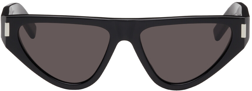

Черные солнцезащитные очки \кошачий глаз\" SL 468" Saint Laurent