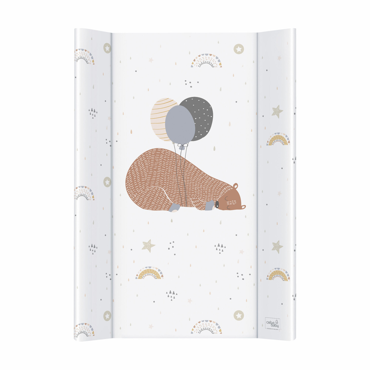 

Ceba Baby Basic короткий жесткий пеленальный столик 50x70 см Big Bear, 1 шт.