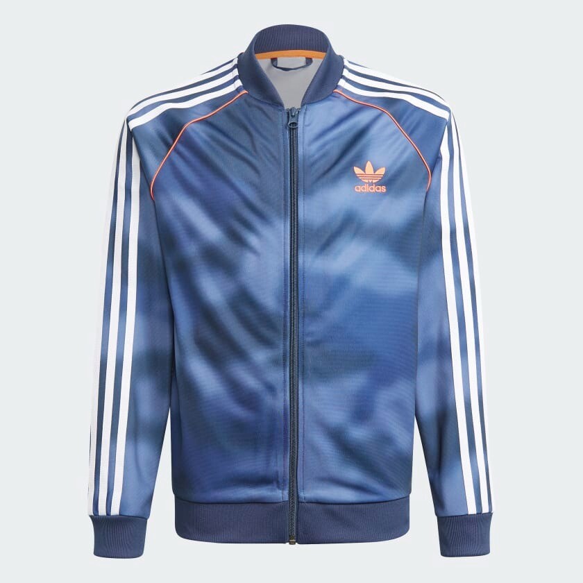 

Спортивная толстовка Adidas Originals Allover Print Camo SST, синий/мультиколор
