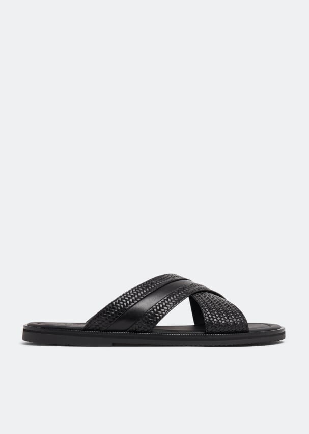 

Сандалии BALLY Jabil sandals, черный