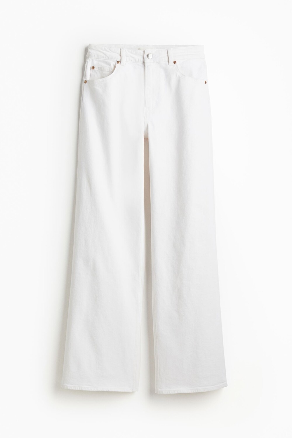 

Джинсы H&M Wide High, белый