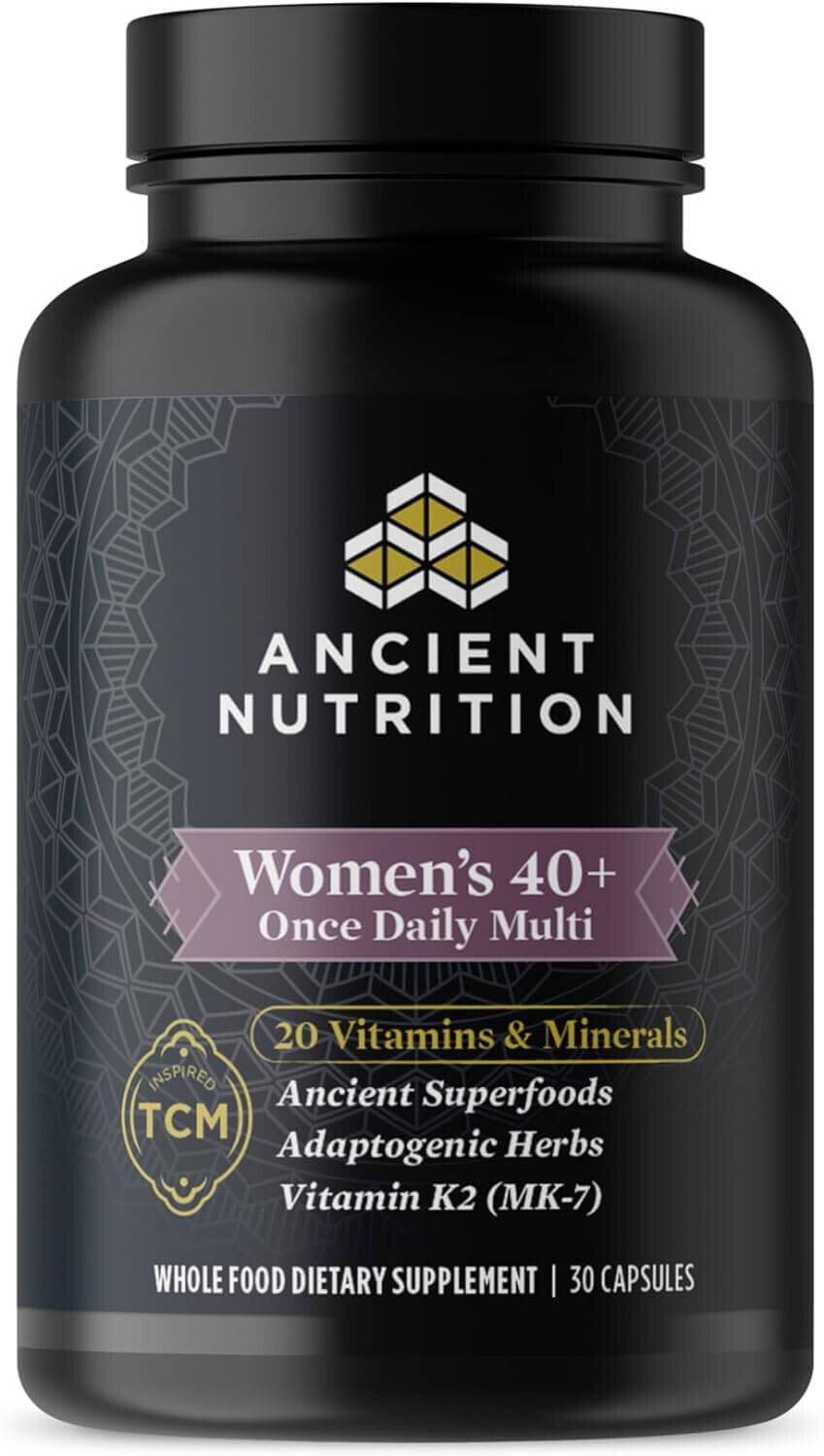 

Мультивитамины для женщин 40+ Ancient Nutrition Once Daily Supports Bone Health, 30 капсул