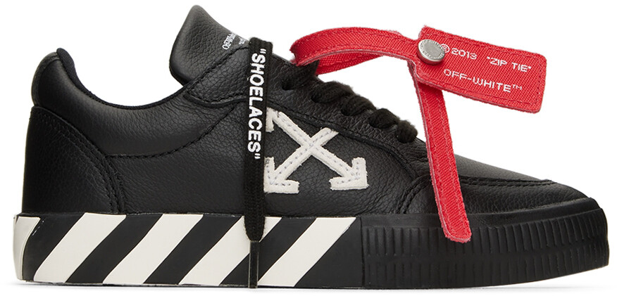 

Детские черные вулканизированные кроссовки Off-White