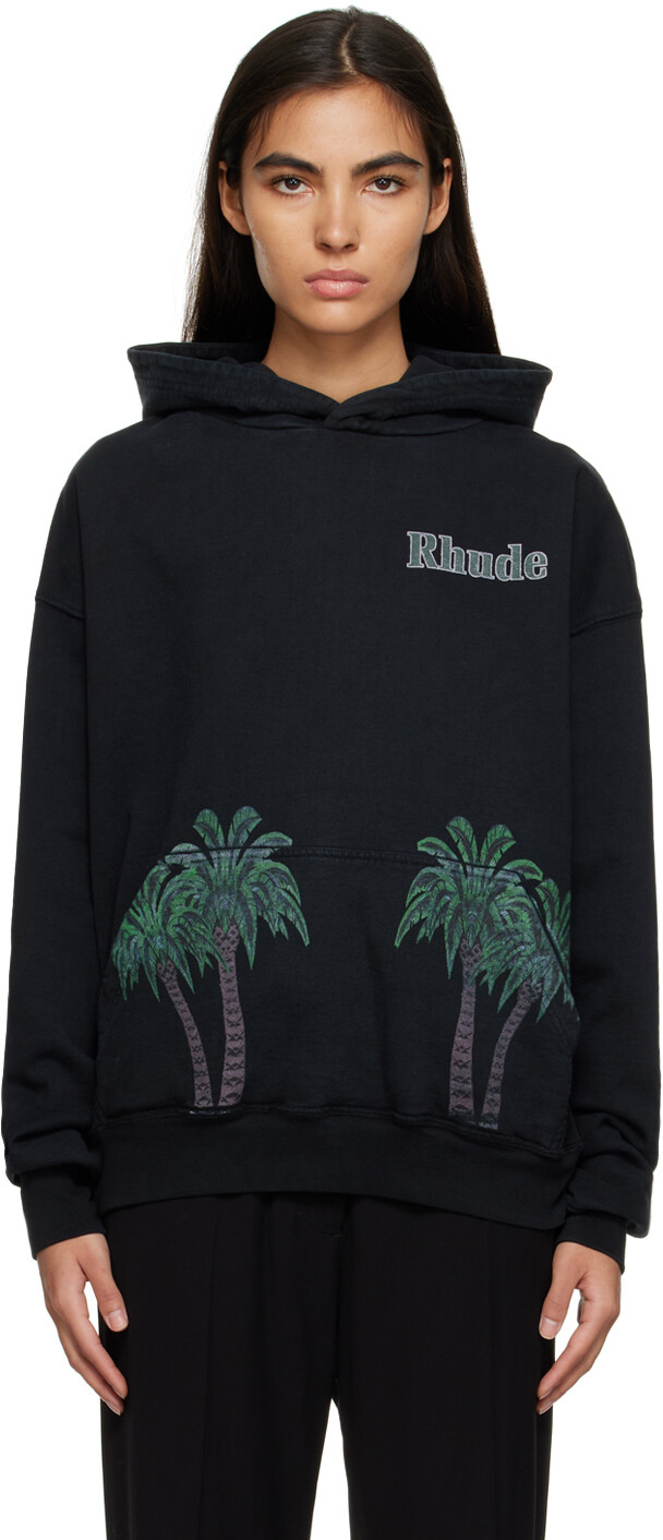 

Худи 'Port De Gustavis' черного цвета Rhude
