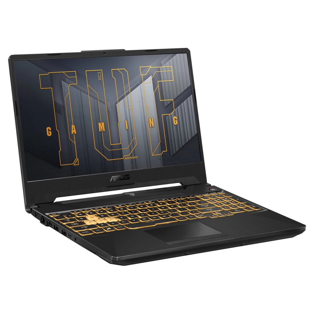 Игровой ноутбук Asus TUF Gaming F15 2021, 15.6, 16ГБ/512ГБ, i5-11400H, RTX 3050, серый, английская раскладка монитор asus tuf gaming vg27vh1b 90lm0691 b01170