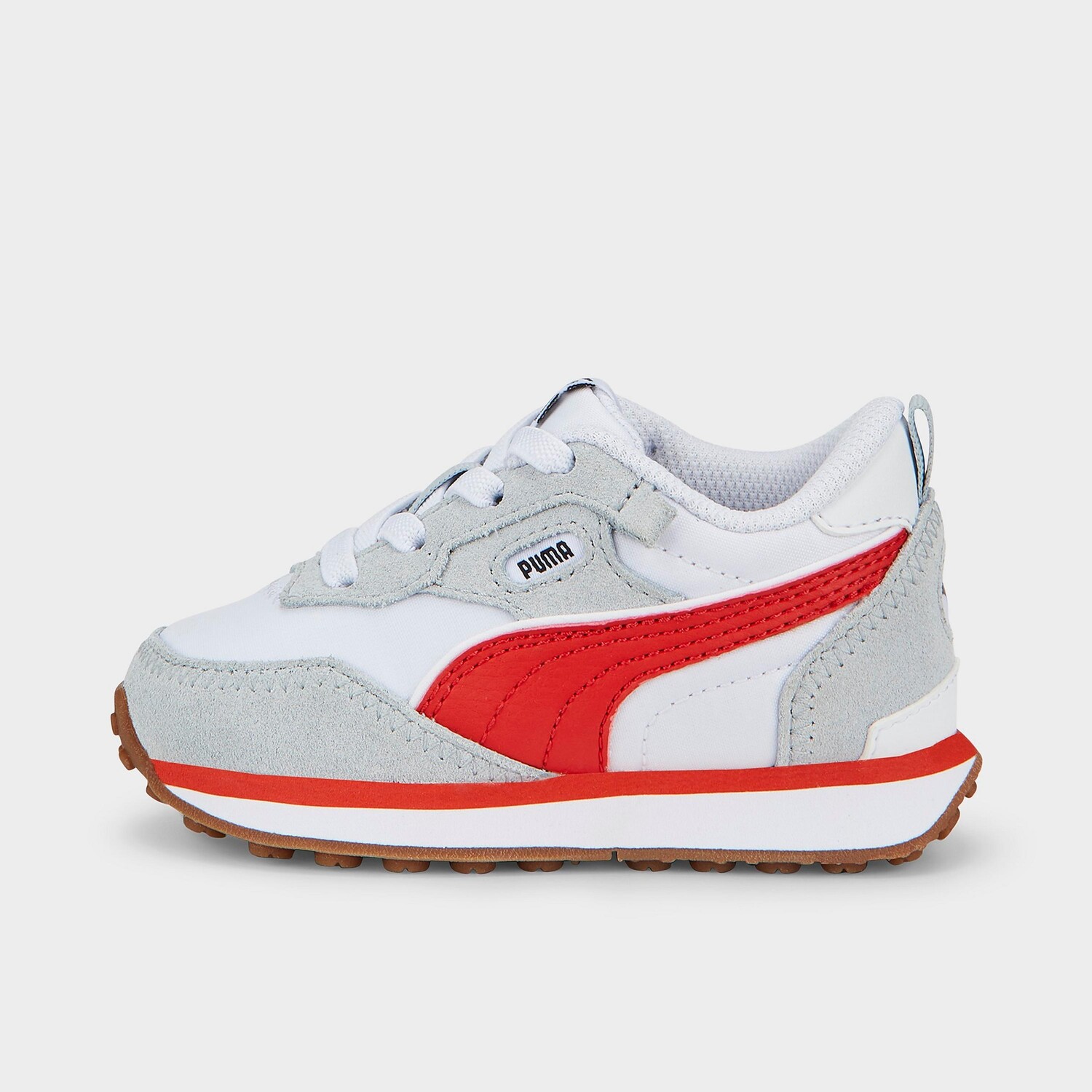 

Детская повседневная обувь Puma Rider FV Essentials из эластичного кружева, серый