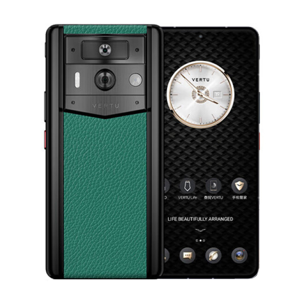 Смартфон Vertu Metavertu 2 Calfskin, 12 ГБ/512 ГБ, 2 Nano-SIM,  черный/темно-зеленый – купить с доставкой из-за рубежа через платформу  «CDEK.Shopping»