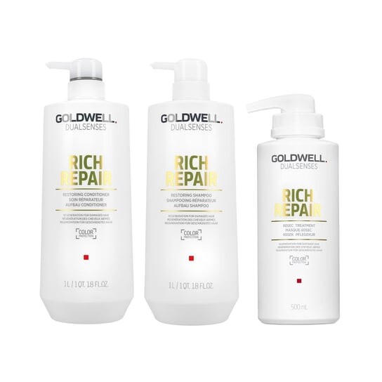 

Набор косметики для волос, 3 шт. Goldwell, Dualsenses Rich Repair