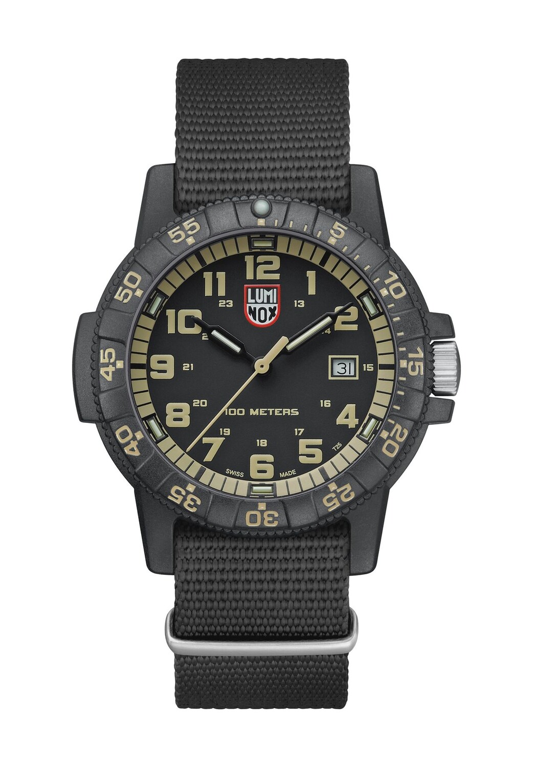 

Мужские дайверские часы Leatherback Sea Turtle Giant 0320 Series LUMINOX, цвет Gelb Schwarz