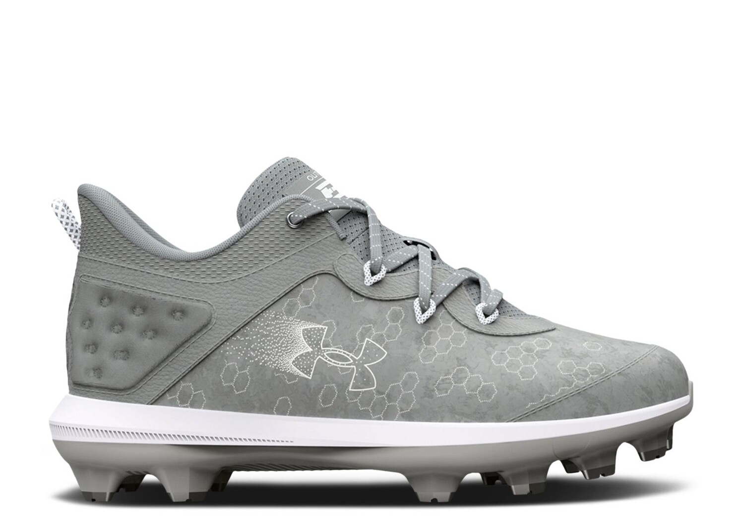 

Кроссовки Under Armour Harper 8 Tpu Gs 'Baseball Grey White', серый