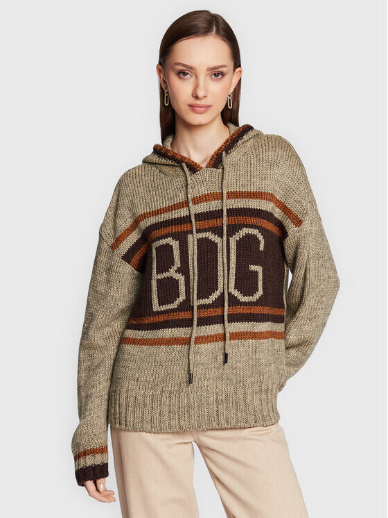 

Свитер обычного кроя Bdg Urban Outfitters, бежевый