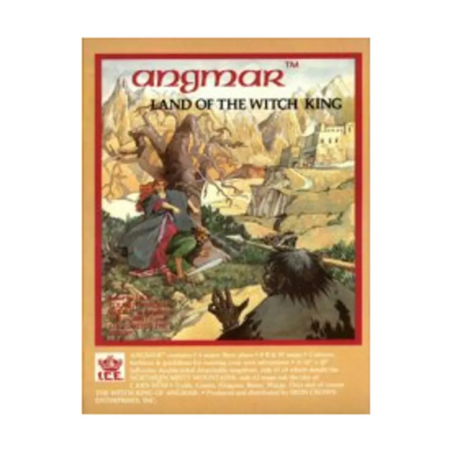 

Angmar - Land of the Witch King, Middle-Earth Role Playing (MERP) (1st Edition) - Campaign Books, мягкая обложка