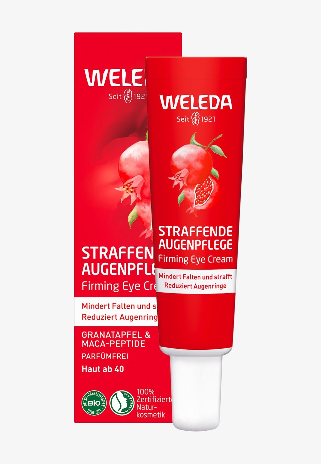 

Уход за глазами Straffende Augenpflege Granatapfel & Maca-Peptide Weleda, цвет not defined