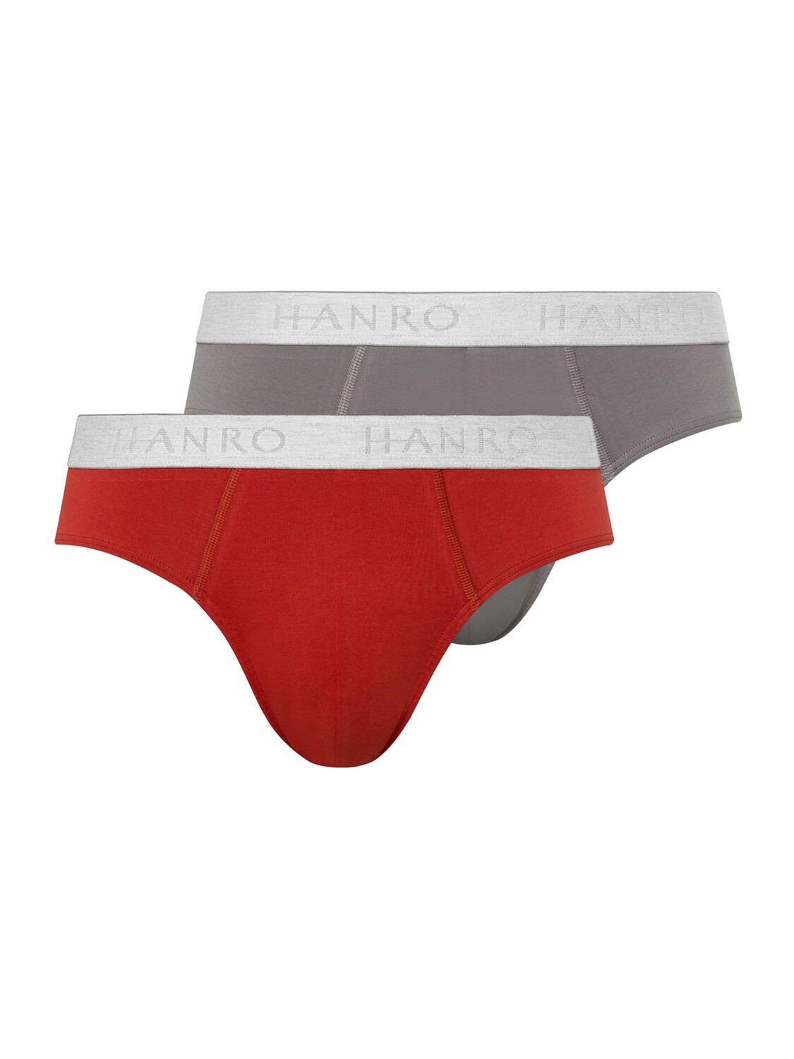 

Трусы Hanro 2er Pack s Cotton Essentials, цвет red ochre/fresh grey