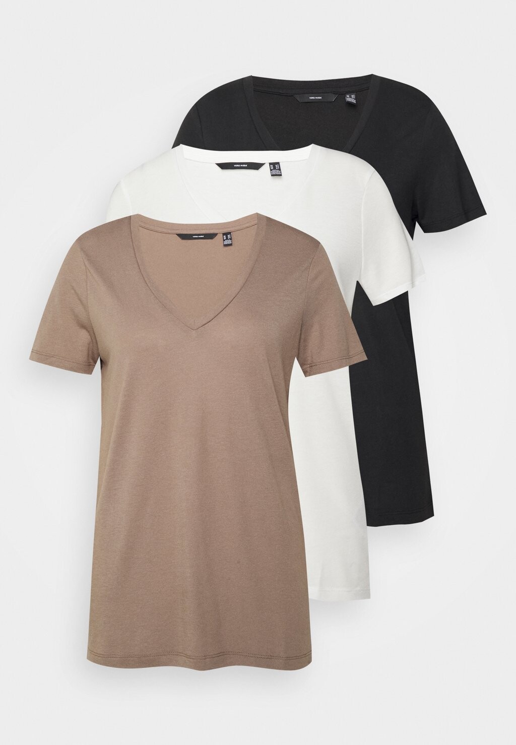 

Базовая футболка Vero Moda, Коричневый