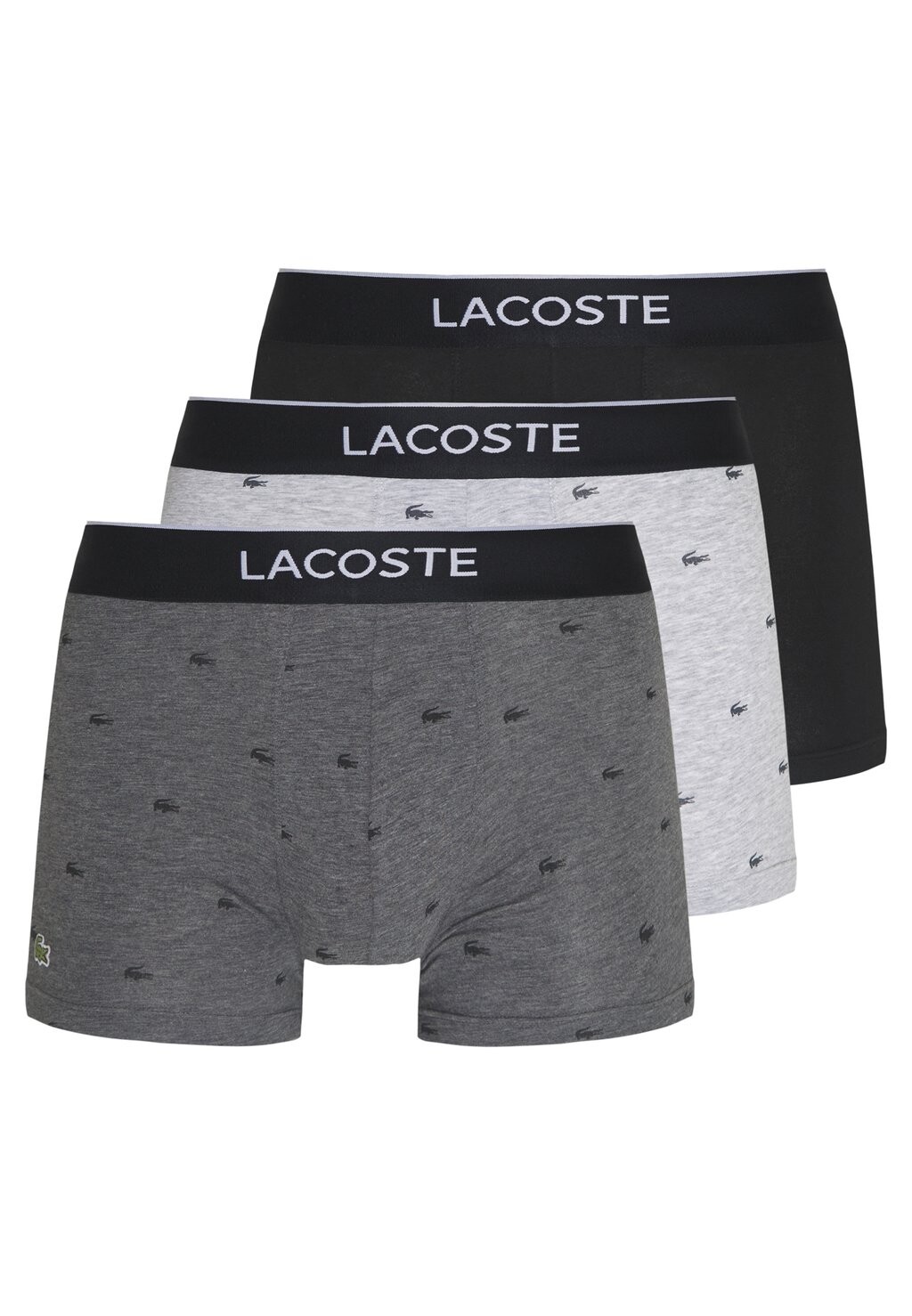 Трусы 3 PACK Lacoste, черный