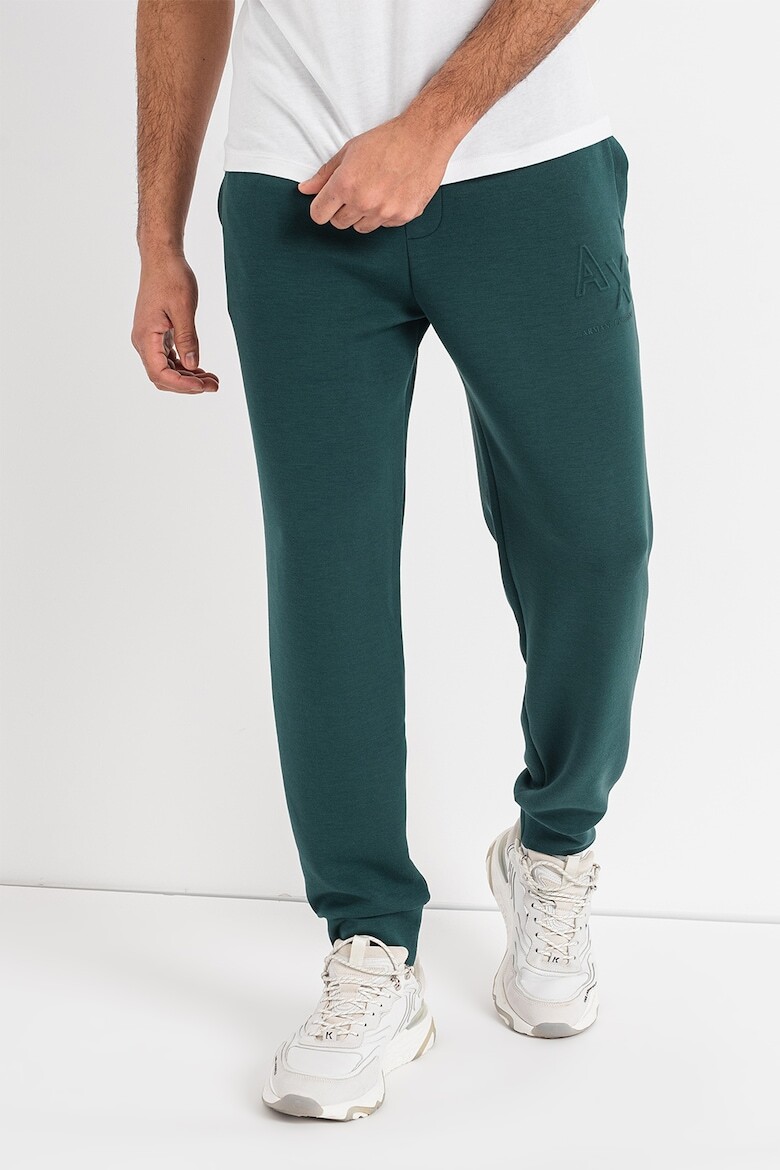 

Спортивные брюки из модала с логотипом Armani Exchange, зеленый