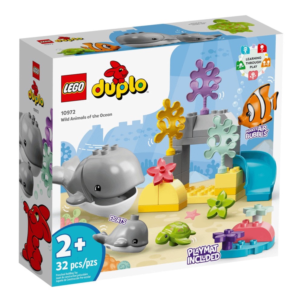 цена Конструктор LEGO DUPLO 10972 Дикие животные океана