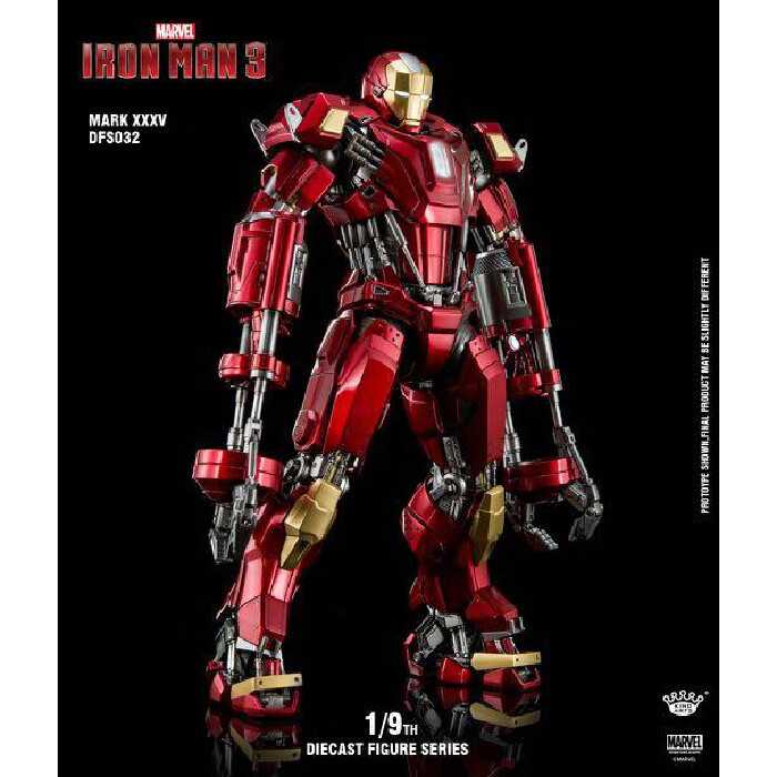 

Фигурка King Arts 1:9 Scale Iron Man 3 Mark XXXV Red Snapper, 27 см