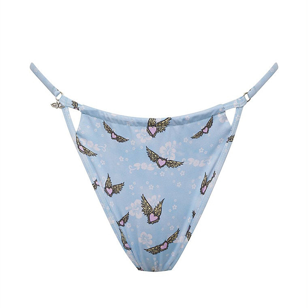 

Низ от купальника Victoria's Secret Frankies Bikinis Yara Bikini, голубой