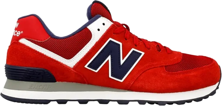 

Кроссовки New Balance 574 'Red Navy', красный