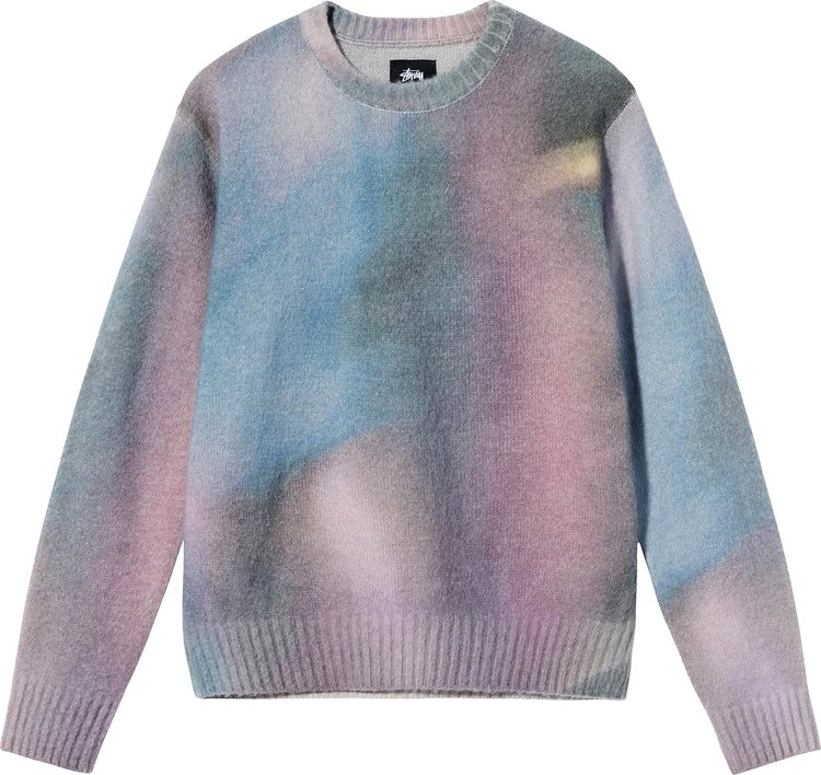 Свитер Stussy Motion Sweater 'Multicolor', разноцветный